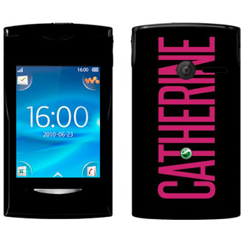   «Catherine»   Sony Ericsson W150 Yendo