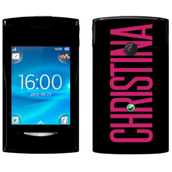   «Christina»   Sony Ericsson W150 Yendo