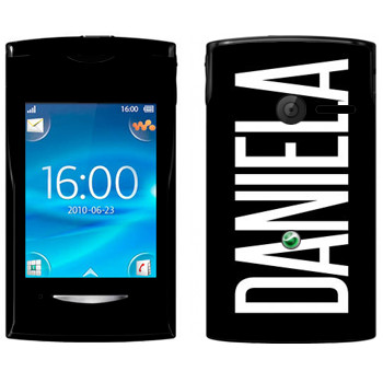   «Daniela»   Sony Ericsson W150 Yendo