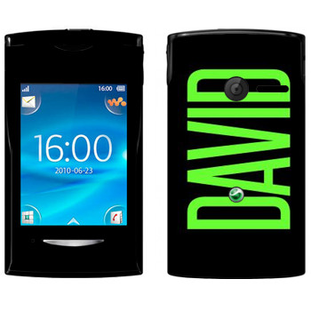   «David»   Sony Ericsson W150 Yendo