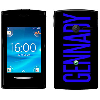   «Gennady»   Sony Ericsson W150 Yendo
