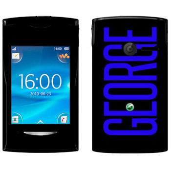   «George»   Sony Ericsson W150 Yendo