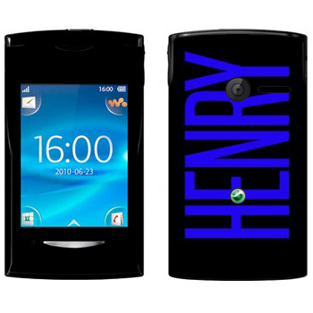   «Henry»   Sony Ericsson W150 Yendo