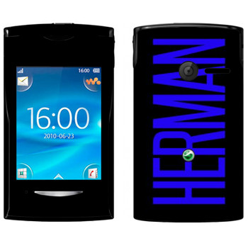   «Herman»   Sony Ericsson W150 Yendo