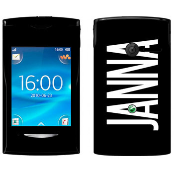   «Janna»   Sony Ericsson W150 Yendo