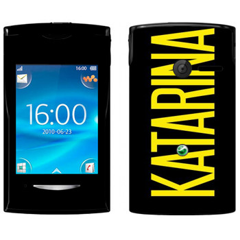   «Katarina»   Sony Ericsson W150 Yendo