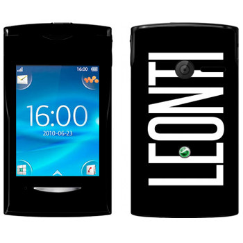   «Leonti»   Sony Ericsson W150 Yendo
