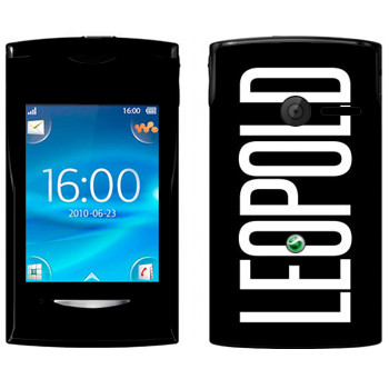   «Leopold»   Sony Ericsson W150 Yendo