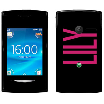   «Lily»   Sony Ericsson W150 Yendo