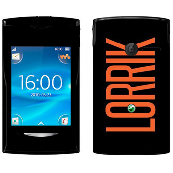   «Lorrik»   Sony Ericsson W150 Yendo