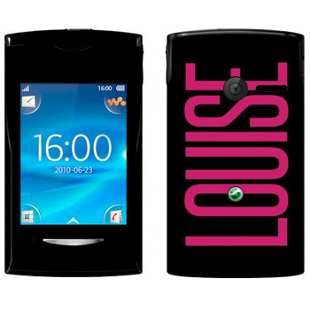   «Louise»   Sony Ericsson W150 Yendo