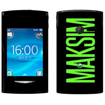   «Maksim»   Sony Ericsson W150 Yendo