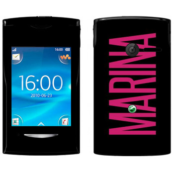   «Marina»   Sony Ericsson W150 Yendo