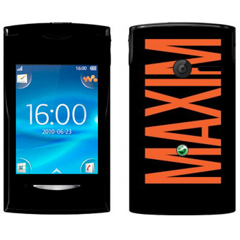   «Maxim»   Sony Ericsson W150 Yendo