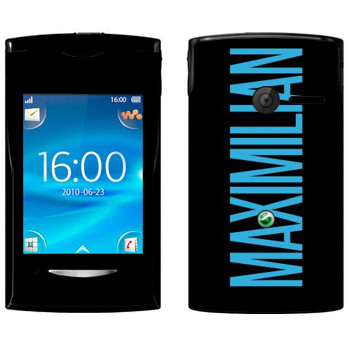   «Maximilian»   Sony Ericsson W150 Yendo