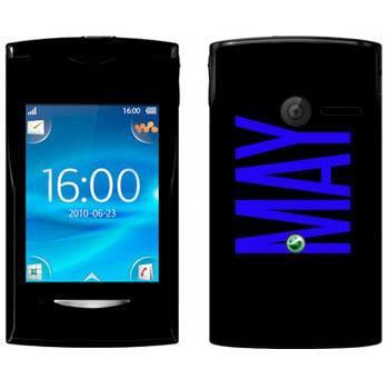   «May»   Sony Ericsson W150 Yendo
