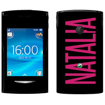   «Natalia»   Sony Ericsson W150 Yendo