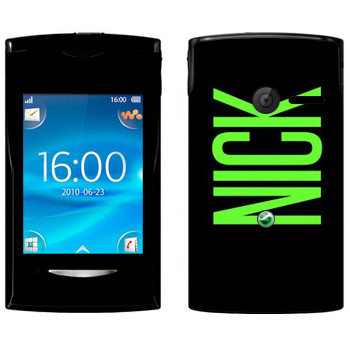   «Nick»   Sony Ericsson W150 Yendo