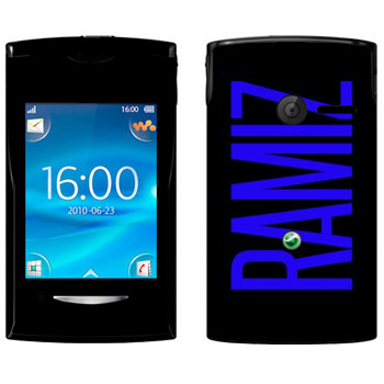   «Ramiz»   Sony Ericsson W150 Yendo