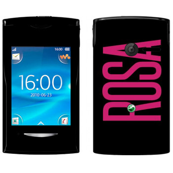   «Rosa»   Sony Ericsson W150 Yendo