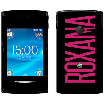   «Roxana»   Sony Ericsson W150 Yendo