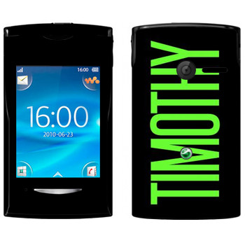   «Timothy»   Sony Ericsson W150 Yendo
