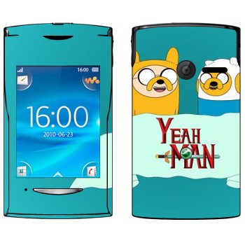   «   - Adventure Time»   Sony Ericsson W150 Yendo