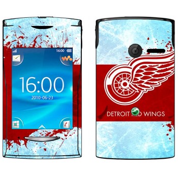   «Detroit red wings»   Sony Ericsson W150 Yendo
