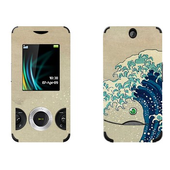   «The Great Wave off Kanagawa - by Hokusai»   Sony Ericsson W205 Walkman