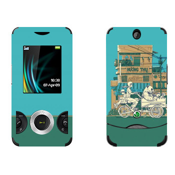   «Vietnam on Wheels - Team Panda - by Tim Doyle»   Sony Ericsson W205 Walkman