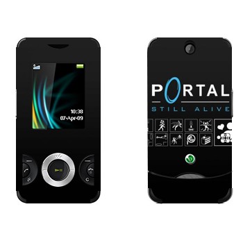   «Portal - Still Alive»   Sony Ericsson W205 Walkman