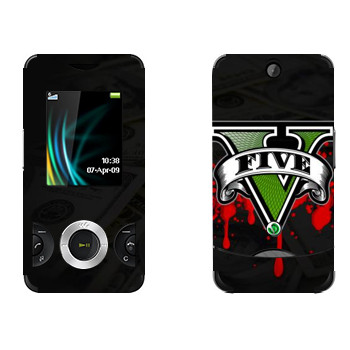   «GTA 5 - logo blood»   Sony Ericsson W205 Walkman
