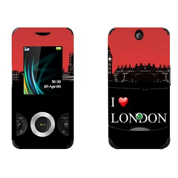   «I love London»   Sony Ericsson W205 Walkman