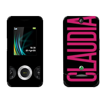   «Claudia»   Sony Ericsson W205 Walkman