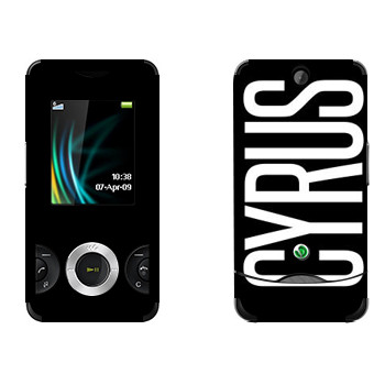   «Cyrus»   Sony Ericsson W205 Walkman
