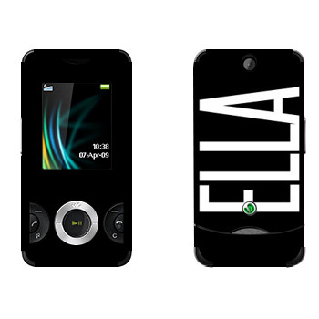   «Ella»   Sony Ericsson W205 Walkman