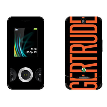   «Gertrude»   Sony Ericsson W205 Walkman