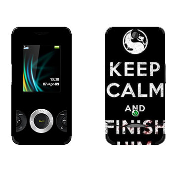   «Keep calm and Finish him Mortal Kombat»   Sony Ericsson W205 Walkman