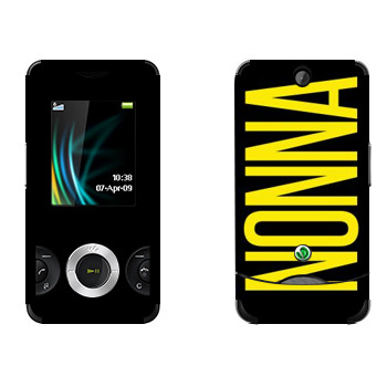   «Nonna»   Sony Ericsson W205 Walkman