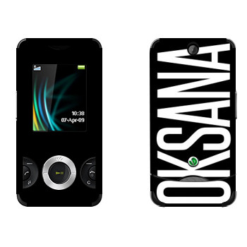   «Oksana»   Sony Ericsson W205 Walkman