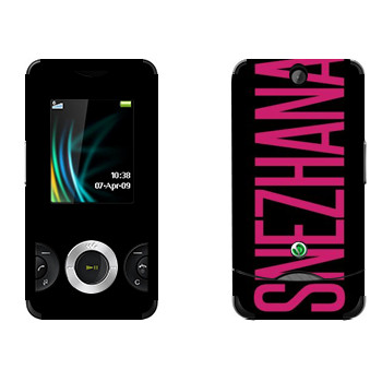   «Snezhana»   Sony Ericsson W205 Walkman