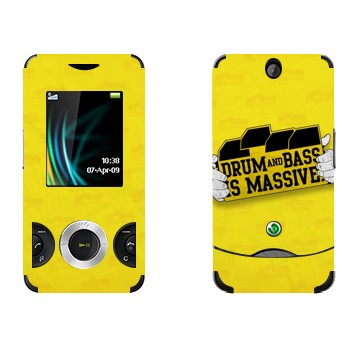   «Drum and Bass IS MASSIVE»   Sony Ericsson W205 Walkman