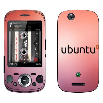   «Ubuntu»   Sony Ericsson W20i Zylo