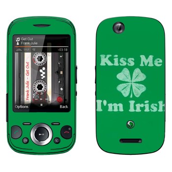   «Kiss me - I'm Irish»   Sony Ericsson W20i Zylo