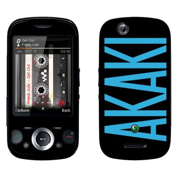   «Akaki»   Sony Ericsson W20i Zylo