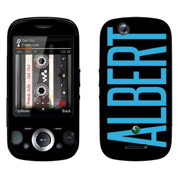   «Albert»   Sony Ericsson W20i Zylo