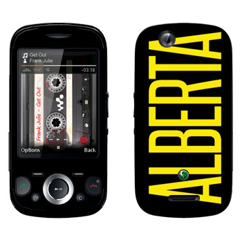   «Alberta»   Sony Ericsson W20i Zylo