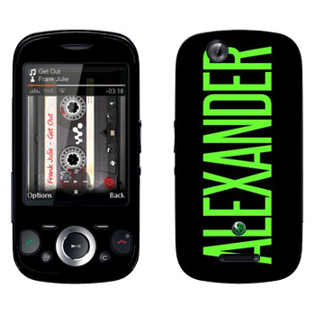   «Alexander»   Sony Ericsson W20i Zylo