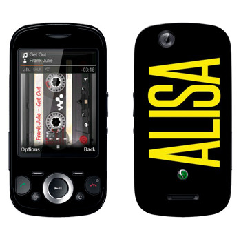   «Alisa»   Sony Ericsson W20i Zylo