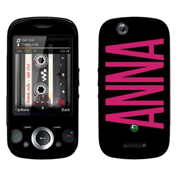   «Anna»   Sony Ericsson W20i Zylo